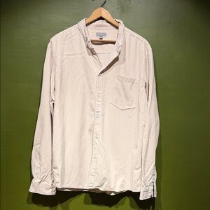 COS Men’s Grey Button-Up Shirt